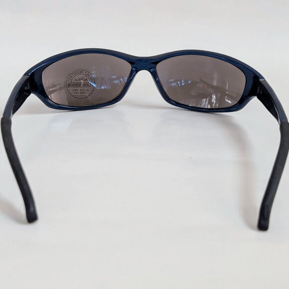NWT Vintage 90's PC Rectangle Sporty Sunglasses (S. Blue) - Picture 4 of 5